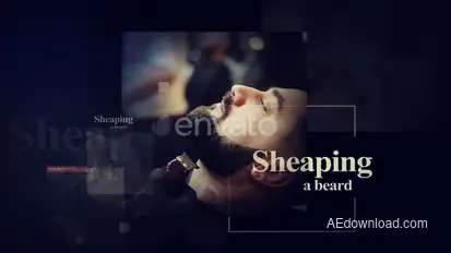 Barber Shop Concept Product Promo template preview