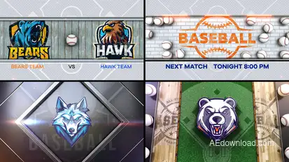 Baseball Bumper 4 (4-Bumpers) Logo Stings template preview