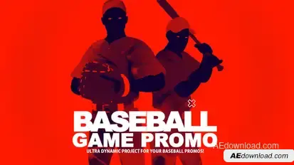 Baseball Game Promo Openers template preview