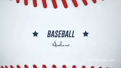 Baseball Logo Logo Stings template preview