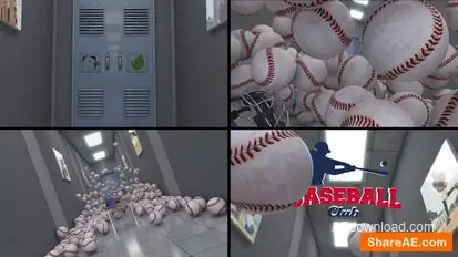 Baseball Logo Reveal 7 Logo Stings template preview