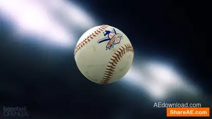 Baseball Opener Openers template preview