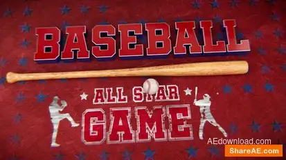 Baseball Sport Opener Openers template preview