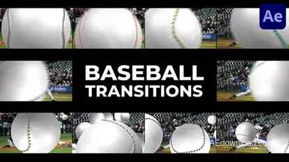Baseball Transition for After Effects Elements template preview