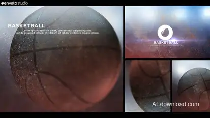 Basket Ball Logo Logo Stings template preview