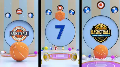 Basketball Countdown 5 (1080x1920) Elements template preview