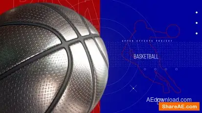 Basketball Intro Openers template preview