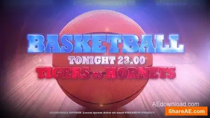 Basketball Opener 2 Openers template preview