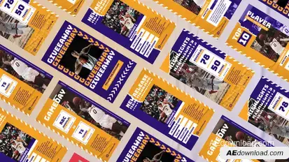 Basketball Superstar Stories Product Promo template preview