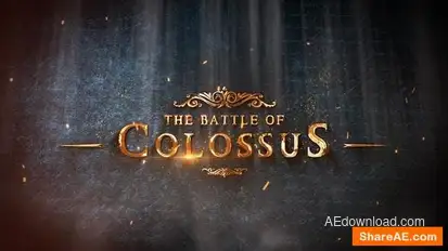Battle Of Colossus - The Epic Opener Openers template preview