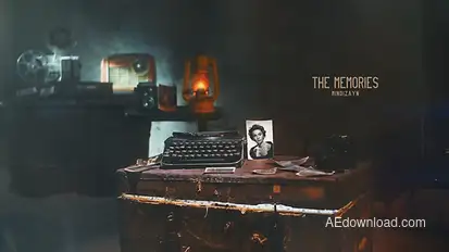 Memories Video Displays template preview