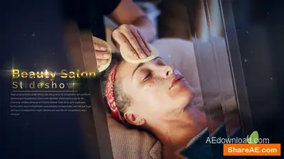 Beauty Salon Slideshow Openers template preview