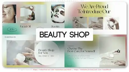 Beauty Shop Promotion Openers template preview