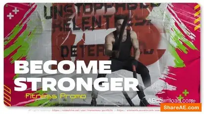Become Stronger Promo Openers template preview