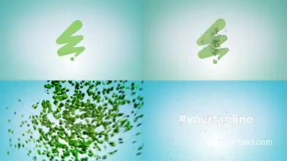 Beneath Surface Logo for After Effects Logo Stings template preview