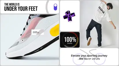 Bento Multiscreen Product Slides Product Promo template preview