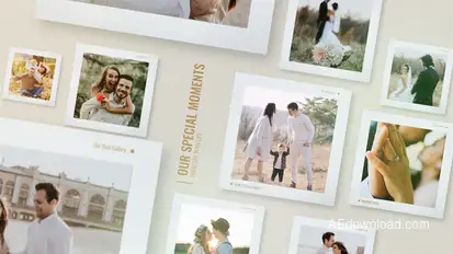 Best Moments Photo Gallery Slideshow Video Displays template preview