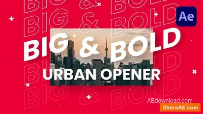 Big & Bold Urban Opener Openers template preview