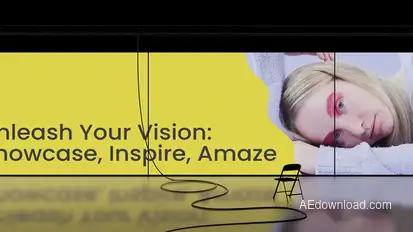 Big Curved Displays Mockup Video Displays template preview