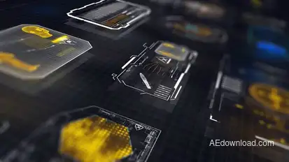 Big Digital Hud Pack Elements template preview