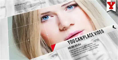 Big Layout Video Displays template preview