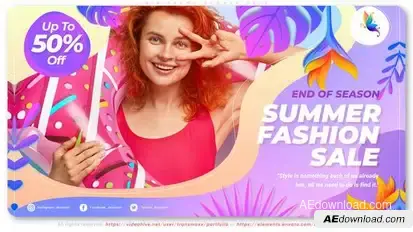 Big Promo Summer Sale Product Promo template preview