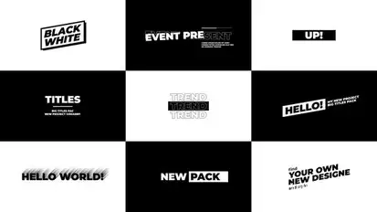 Big Titles 2.0 | After Effects Titles template preview