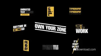 Big Titles 5.0 | After Effects Titles template preview