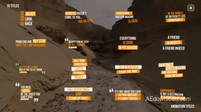 Big Titles Titles template preview