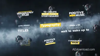 Big Titles | AE Titles template preview