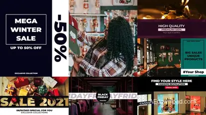 Big Titles For After Effects Titles template preview