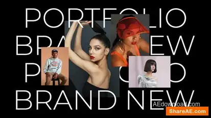 Big Type Slideshow Openers template preview