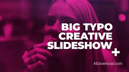 Big Typo Dynamic Slideshow Elements template preview