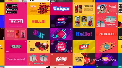 Big Typography Titles Pack Titles template preview