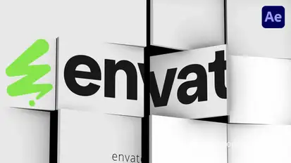 Billboard Logo Reveal for After Effects Logo Stings template preview