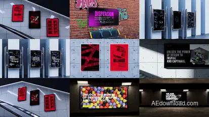 Billboard Mockups Product Promo template preview