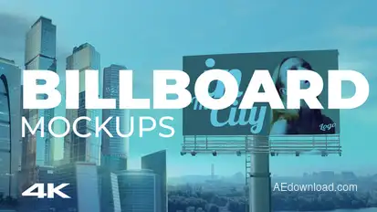 Billboard Mockups Product Promo template preview
