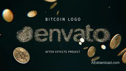 Bitcoin Logo Logo Stings template preview