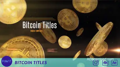 Bitcoin Titles Titles template preview