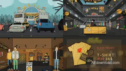 Black Friday Product Promo template preview