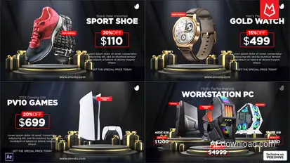 Black Friday BIG Sales Promo | Product Showcase Product Promo template preview