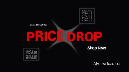 Black Friday Bold Titles Titles template preview