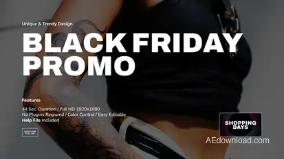 Black Friday Promo Product Promo template preview