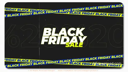 Black Friday Promo Openers template preview