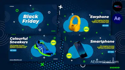 Black Friday Sale Product Promo template preview