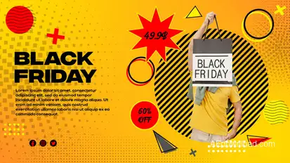 Black Friday Sale Product Promo template preview