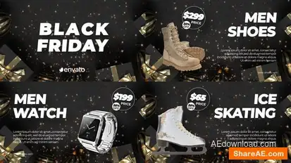 Black Friday Sale Openers template preview