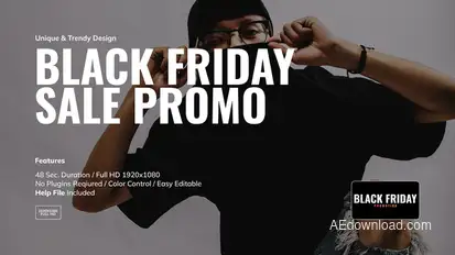 Black Friday Sale Promo Product Promo template preview