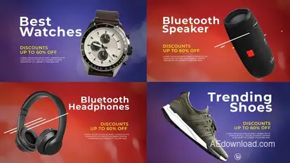 Black Friday Sale Promo V76 Product Promo template preview