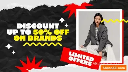 Black Friday Sale Slider Promo Openers template preview